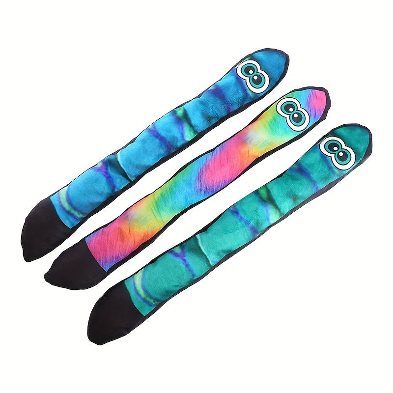 Big Eye Snake Plush Dog Toy πΆπ