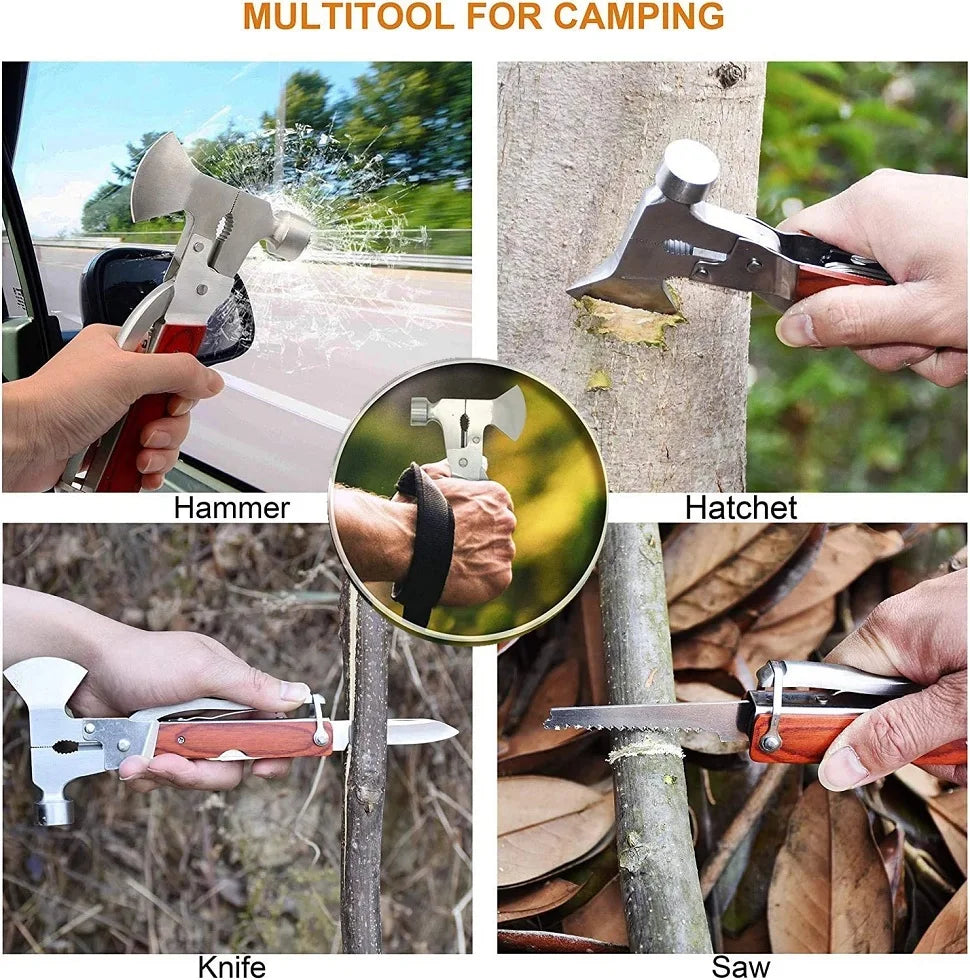 Survival Kit Professional Survival Gear 200 in 1 Emergency Tactical First Aid Kit Outdoor Trauma Bag for Men Adventure Hunting