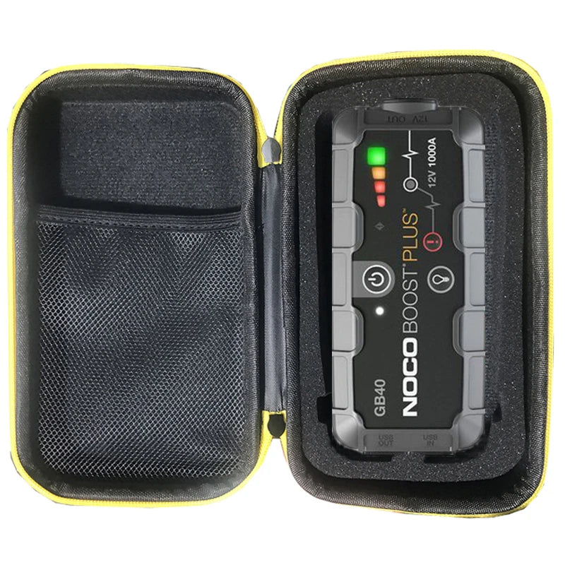 NEW Hard EVA Outdoor Travel Storage Bag Carrying Cover Case for NOCO Boost Plus GB40 1000 Amp 12V UltraSafe Lithium Jump Starter