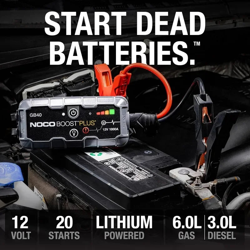 NOCO GB40 Portable Jump Starter & Power Bank