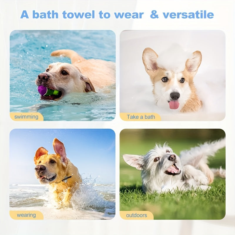 Pet Swaddle Microfiber Towel ๐พ๐ถ