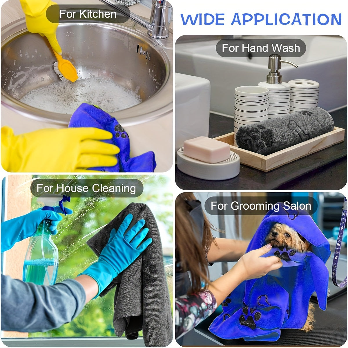 Quick-Dry Large Pet Towel🐶🐱