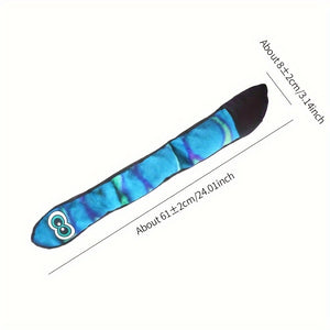 Big Eye Snake Plush Dog Toy πΆπ