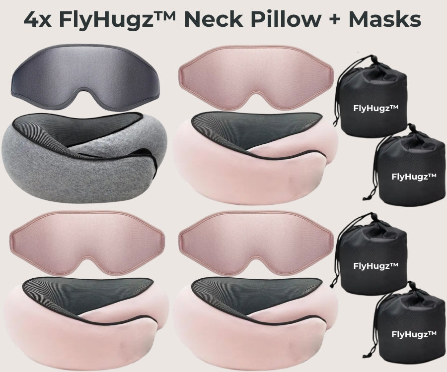 FlyHugz™ Travel Neck Pillow