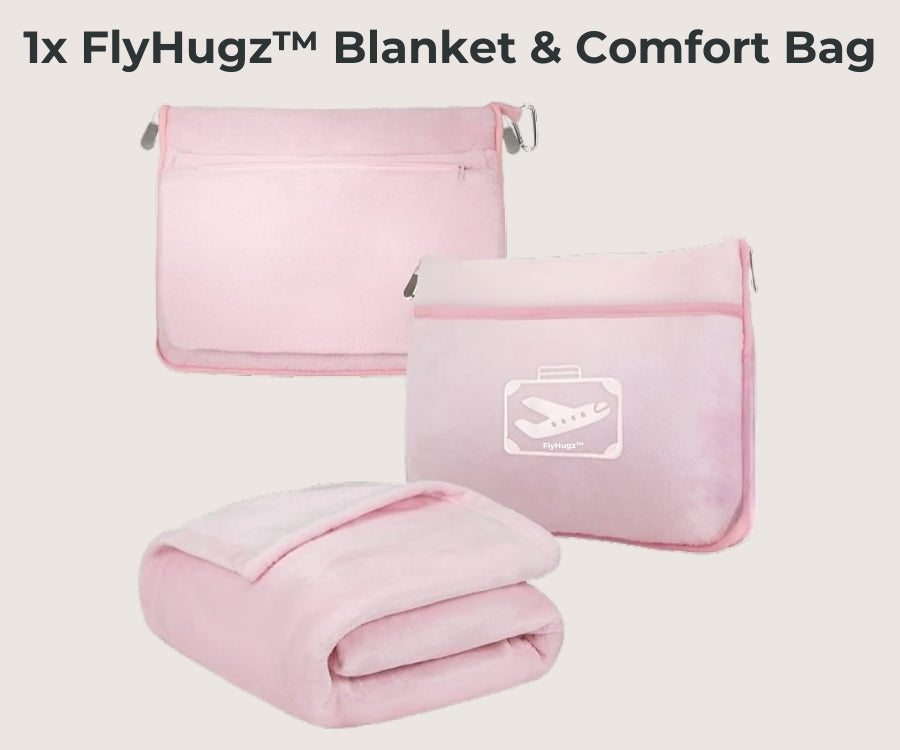 FlyHugz™ Blanket & Comfort Bag