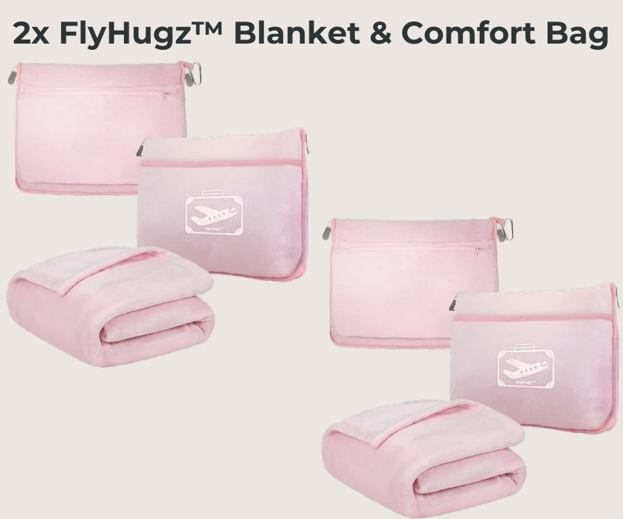 FlyHugz™ Blanket & Comfort Bag