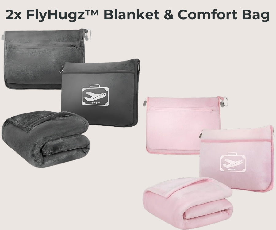 FlyHugz™ Blanket & Comfort Bag