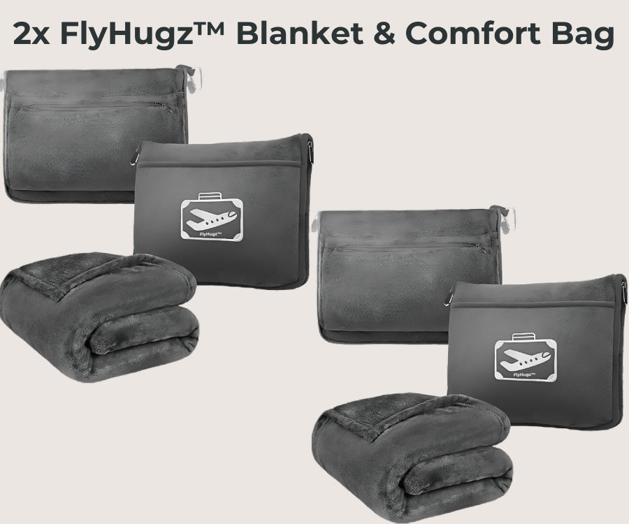 FlyHugz™ Blanket & Comfort Bag