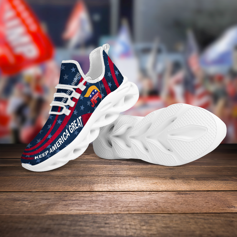 Trump 2024 Keep America Great Max Soul Shoes HA75 63060