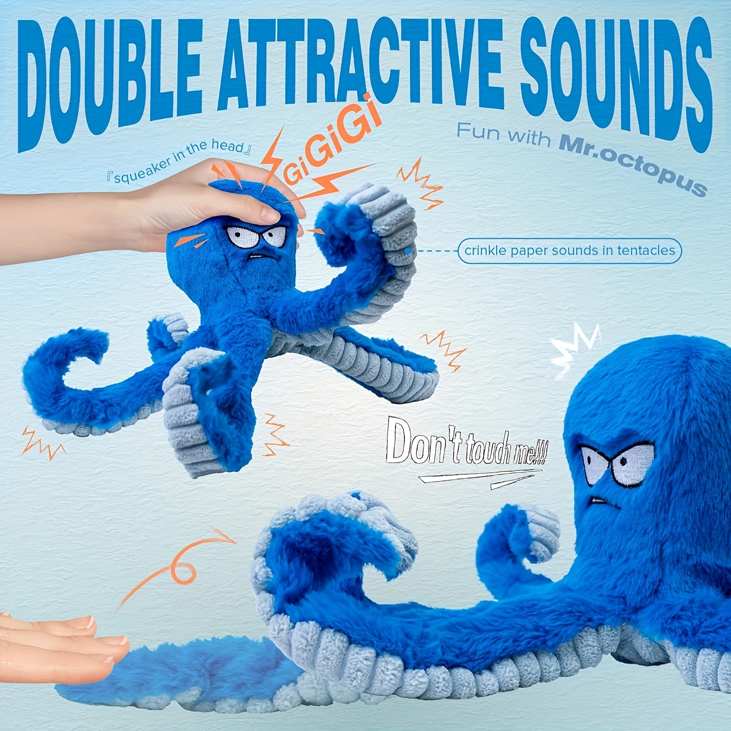 Blue Enrichment Octopus💙🐙