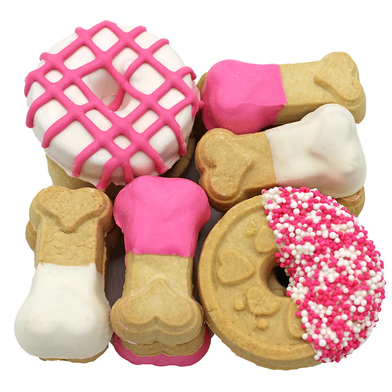 🥖🥯Claudia's Canine Cuisine Pink Passion Gourmet Biscuit Dog Treats