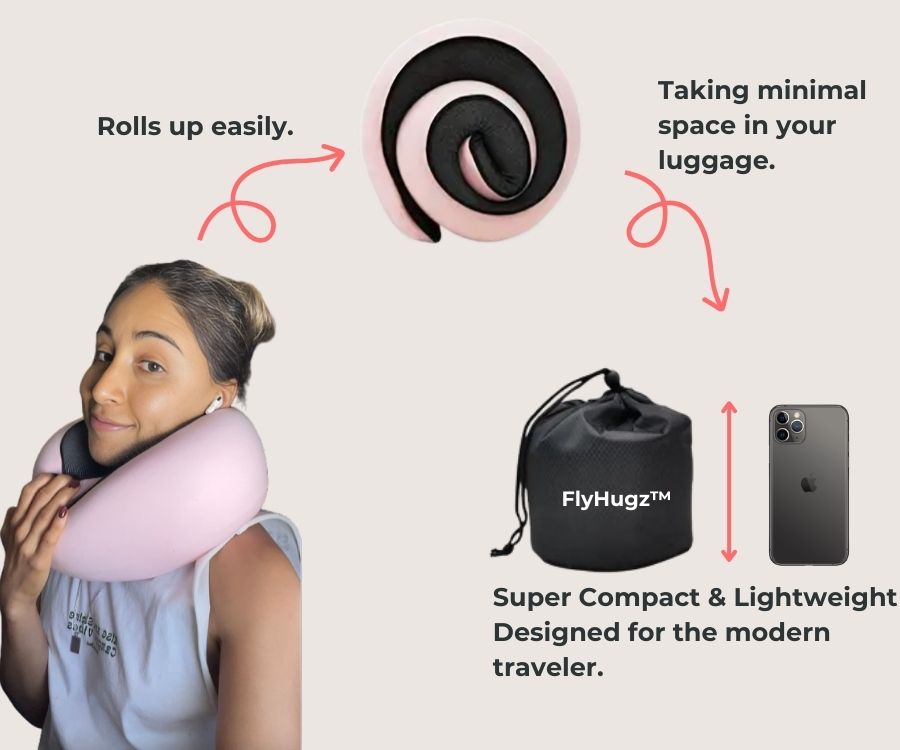 FlyHugz™ Princess Neck Pillow