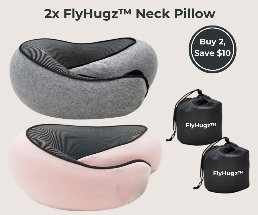 FlyHugz™ Travel Neck Pillow