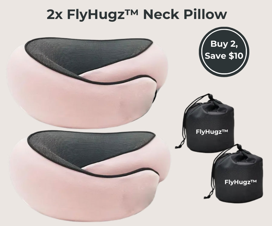 FlyHugz™ Travel Neck Pillow