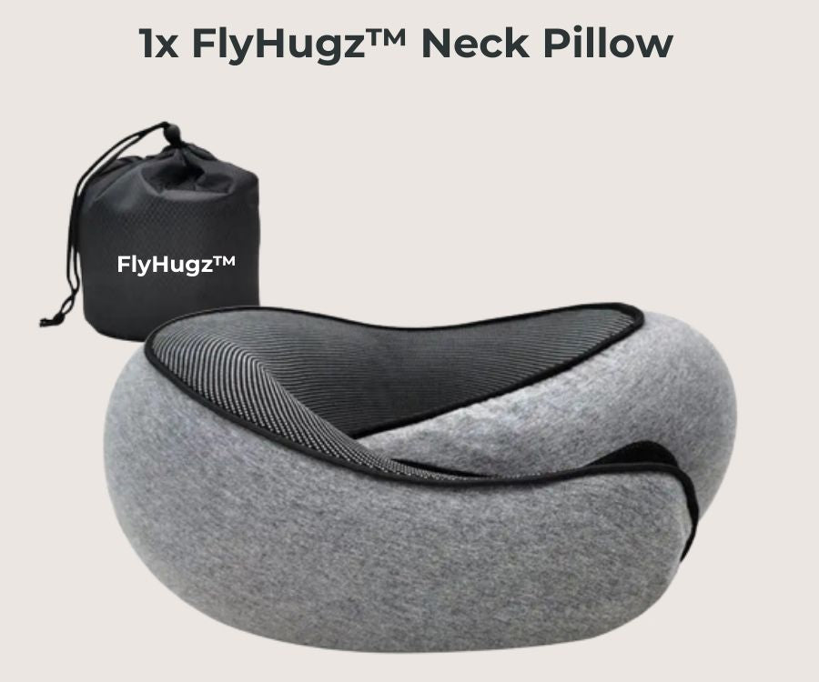 FlyHugz™ Travel Neck Pillow