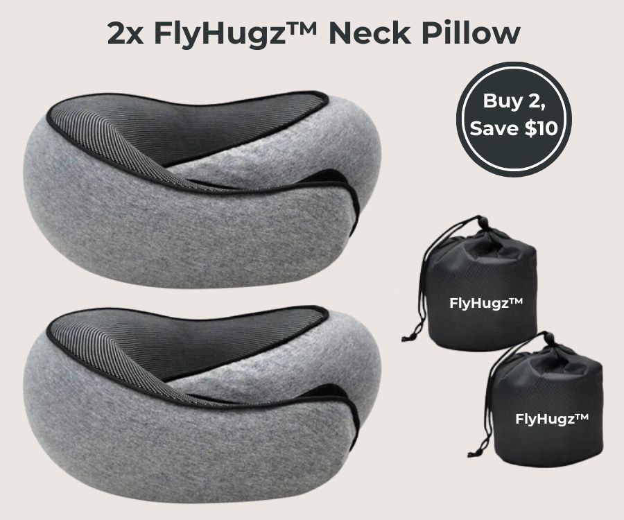 FlyHugz™ Travel Neck Pillow