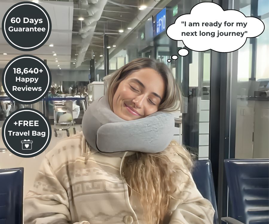 FlyHugz™ Travel Neck Pillow