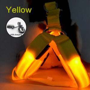 Luminous LED Dog Harness 🔦