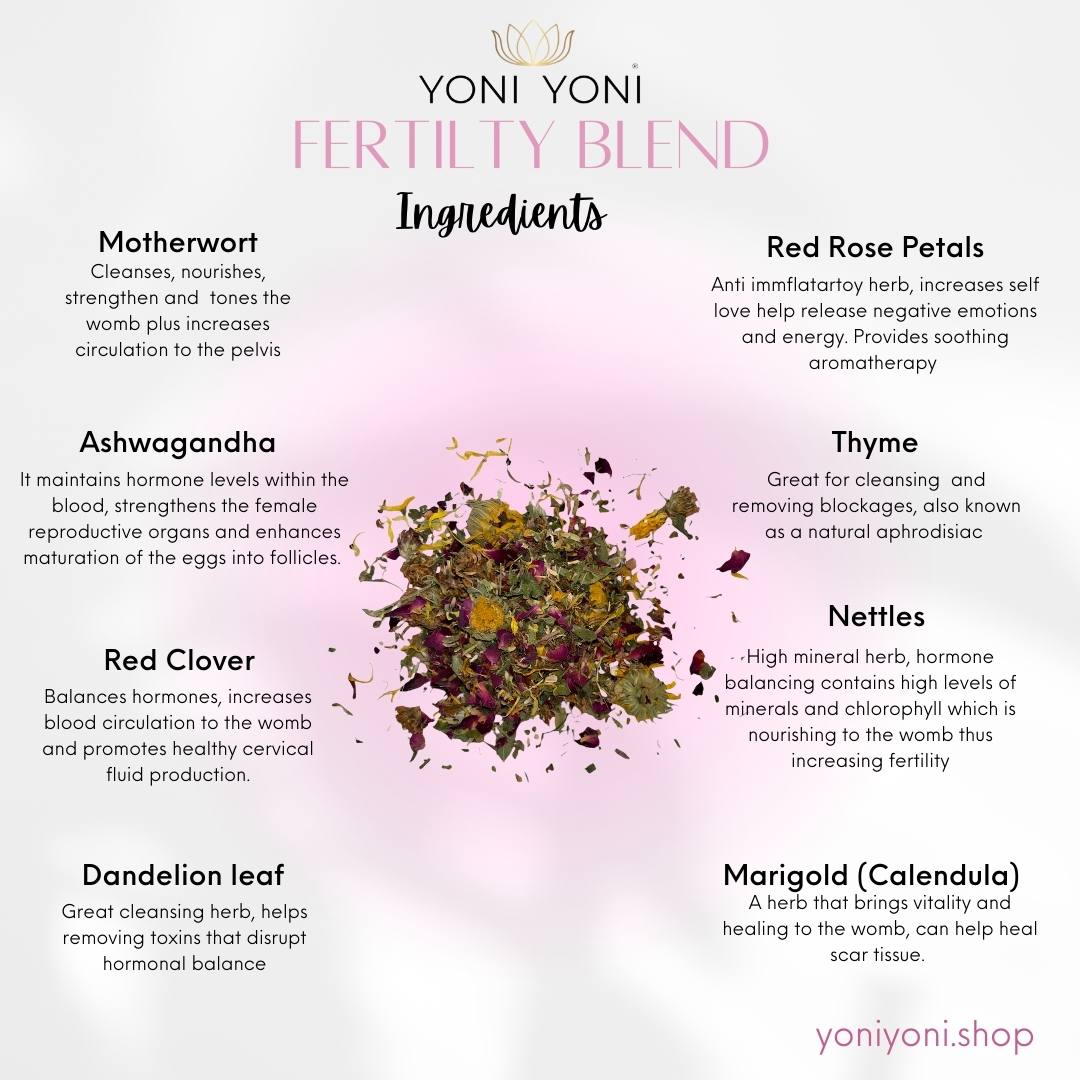 Yoni Steam Herbal Blend Fertility Blend