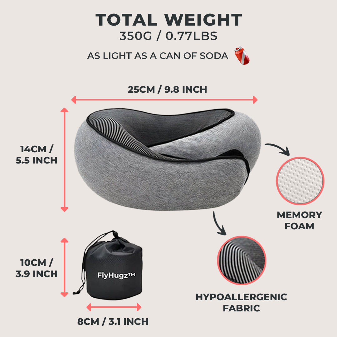 FlyHugz™ Travel Pillow