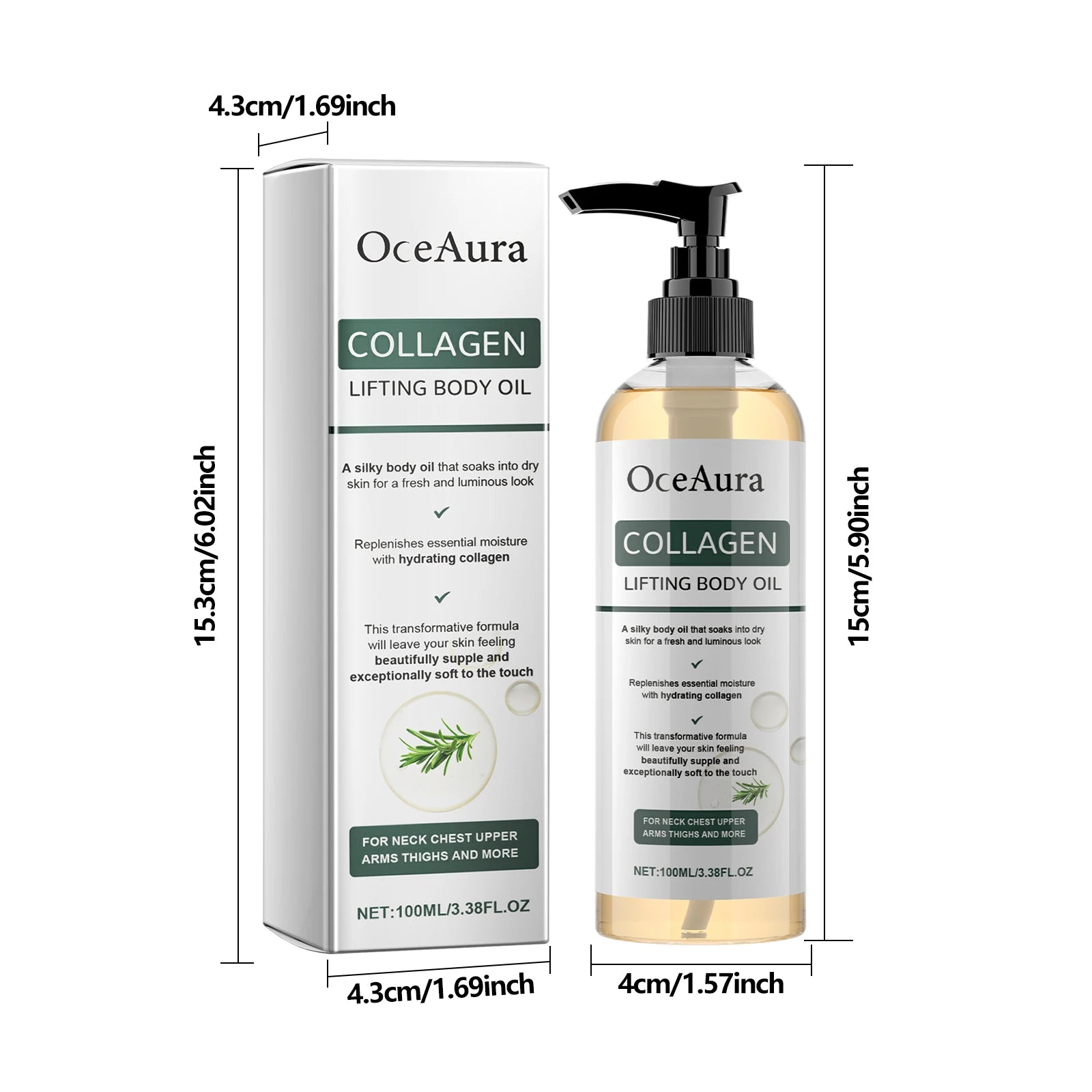 Oceaura Collagen Lifting Body Oil 💥