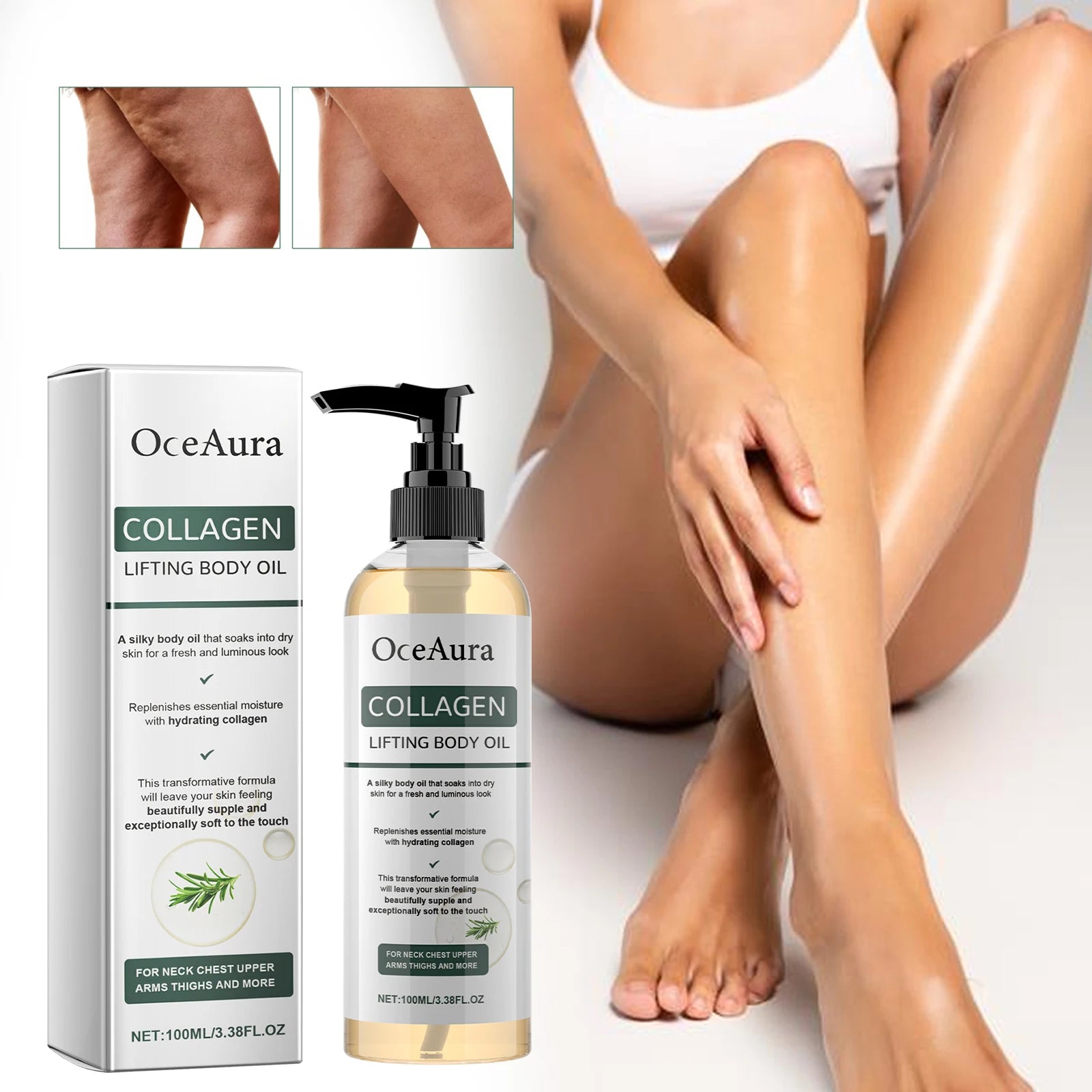 Oceaura Collagen Lifting Body Oil 💥