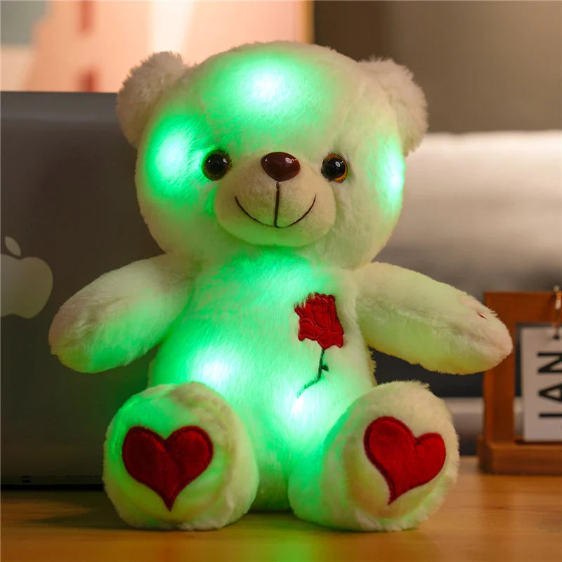 Glow, Cuddle, Love 💗 The Luminous Teddy Bear!