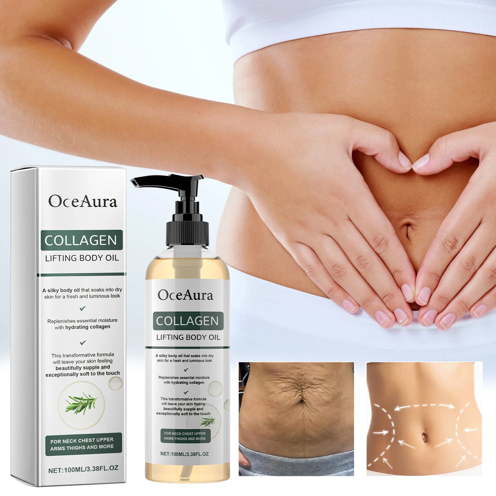 Oceaura Collagen Lifting Body Oil 💥