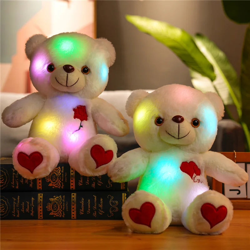 Glow, Cuddle, Love 💗 The Luminous Teddy Bear!