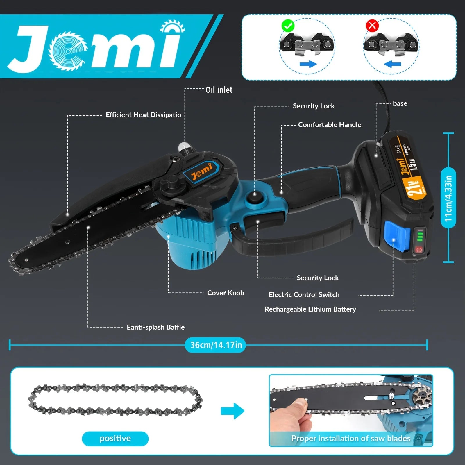 Jemi Mini Chainsaw*3 Gifts with Purchase