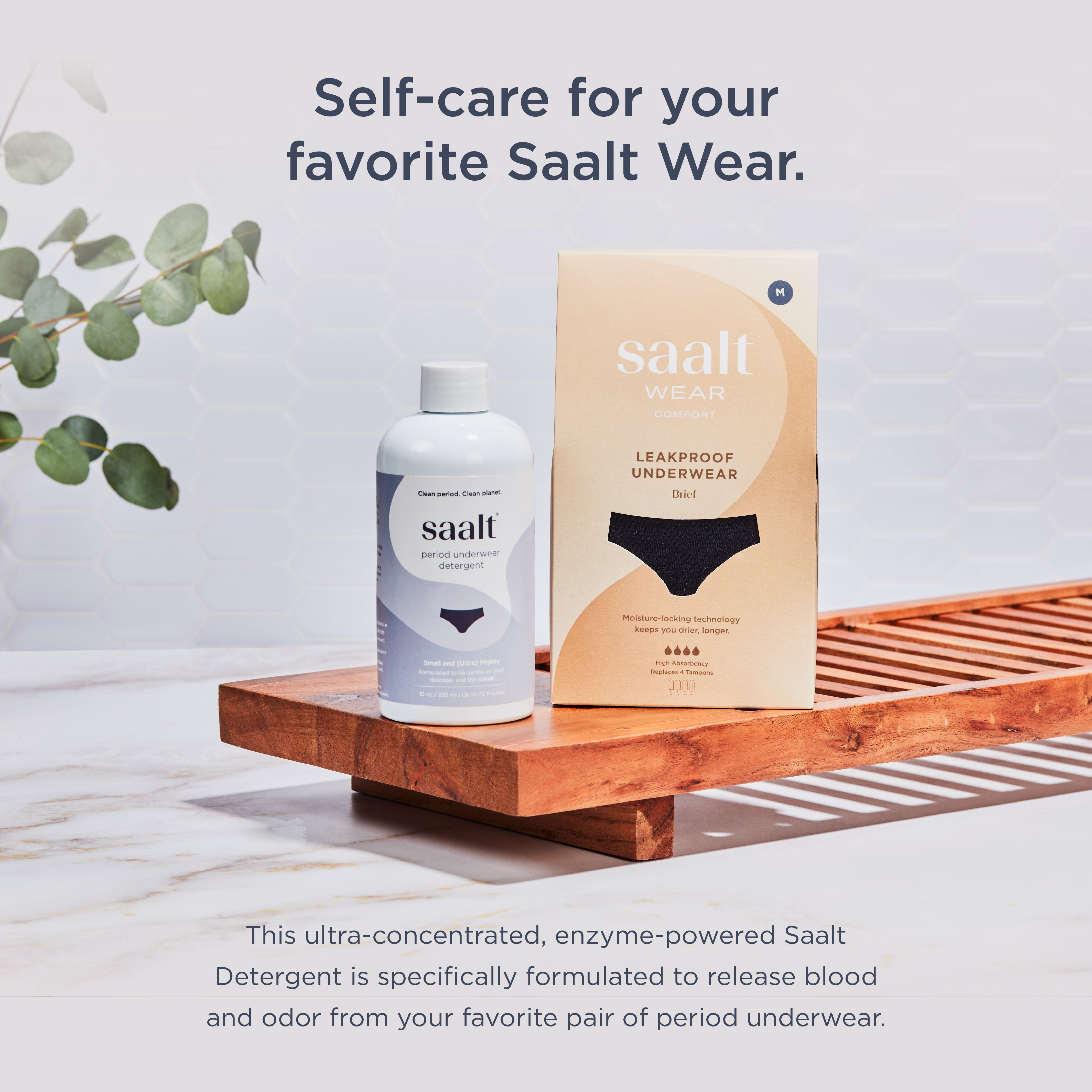 Saalt Period Underwear Detergent