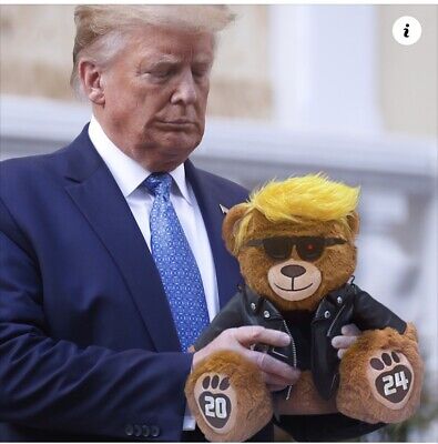 Trumpinator Teddy Bear - I'll Be Back in 2024! 🐻