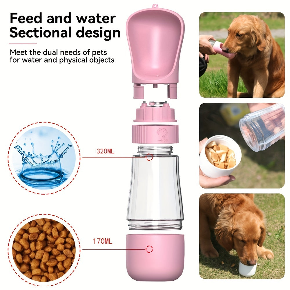 Hydrate & Feed Travel Bottle 🐕💦